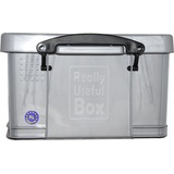 Really Useful Box Aufbewahrungsbox 9,0 l silber 39,5 x 25,5 x 15,5 cm