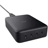 Trust Maxo 240W GaN 4x USB-C Schnellladen Schwarz
