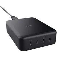 Trust Maxo 240W GaN 4x USB-C Schnellladen Schwarz