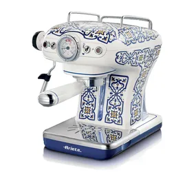 Ariete 1389/1C, Espressomaschine, 0,9 l, Kaffeepad, Gemahlener Kaffee, 850 W, Bl