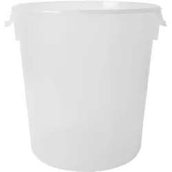 Runde Lebensmittelbehälter 20,8 Liter, Rubbermaid, Vb 005728, Transparent