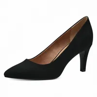 S.Oliver Damen Pumps Spitz mit Stilettoabsatz, Schwarz (Black), 39