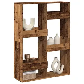 vidaXL Bücherregal Raumteiler 100 x 33 x 135 cm Braun