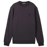 Tom Tailor Basic Sweatshirt - Coal Grey, 140
