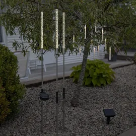 Star Trading LED-Solar-Lichterkette Bubbly 10-tlg., Acryl