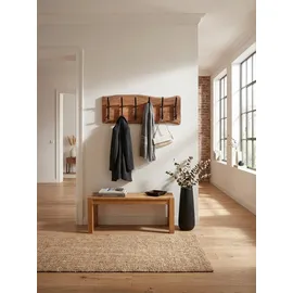 KADIMA DESIGN Wandgarderobe Massive Akazie Beige