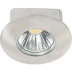 1St. NLEDFLAT8WNIK927.01 LED-Downlight nickel-geb. 8W 927 38 dim