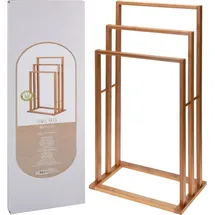 Bathroom Solutions Bambus Handtuchhalter mit 3 Stangen