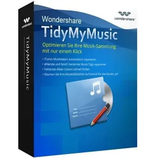 Wondershare TidyMyMusic Mac