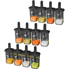 Jungengel Frischhaltedose transparent/weiß 350 ml 12-teiliges Set