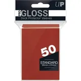 ULTRA PRO 82672 Lava Red Protector (50)