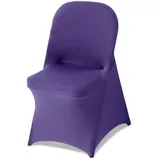 Vevor Stuhlhusse Stretch Violett 45 x 46 x 77 cm