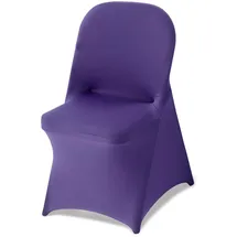 Vevor Stuhlhusse Stretch Violett 45 x 46 x 77 cm
