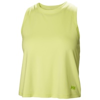 HELLY HANSEN W Ocean Cropped Tank Top Sunny Lime
