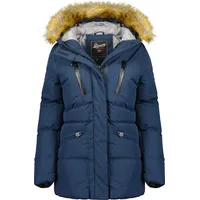 Geographical Norway Winterjacke Crown, in Blau - S