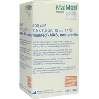 Maimed Schlitzkompressen 7,5x7,5 12fach unsteril
