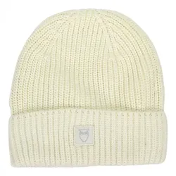 KnowledgeCotton Apparel Beanie Baumwolle Egret