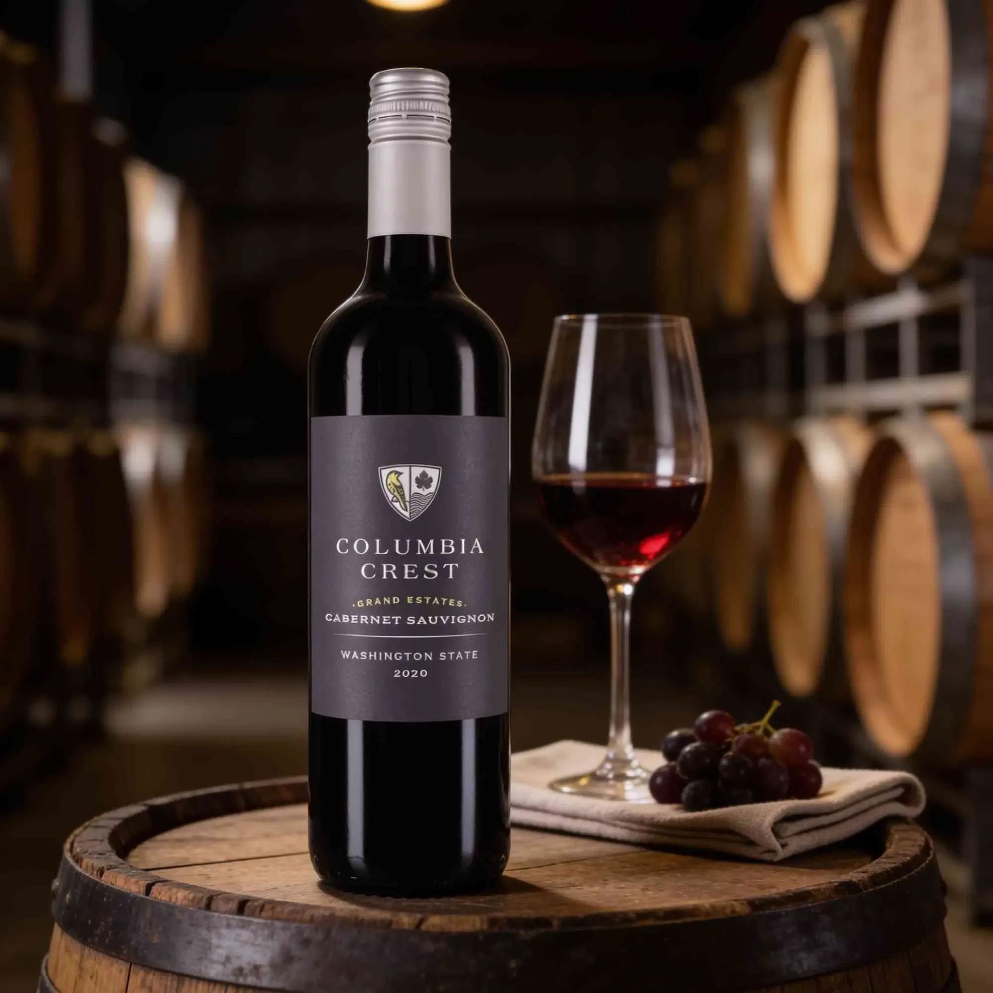 Columbia Crest 2020 Columbia-Crest Grand Estates Cabernet Sauvignon 2020 Cabernet Franc,Cabernet Sauvignon,Merlot,Syrah USA