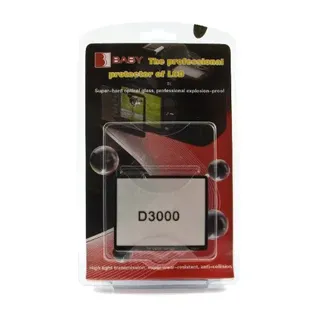 Professional 6 Schicht Echtglas Display Schutz - 100% passgenau für Nikon D3000