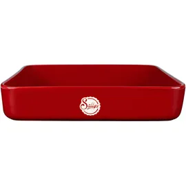 sallys Stoneware Ofenform - eckig - Ruby Rose - Groß