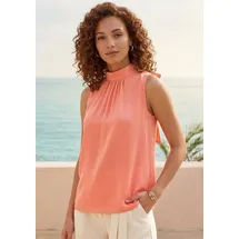 LAURA SCOTT Chiffonbluse rosa 46