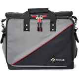 C.K Tools Techniker Werkzeugtasche unbestückt grau|rot|schwarz 46x42x21 cm