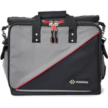 C.K Tools Techniker Werkzeugtasche unbestückt grau|rot|schwarz 46x42x21 cm