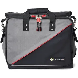 C.K Tools Techniker Werkzeugtasche unbestückt grau|rot|schwarz 46x42x21 cm