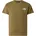 Teen s SS T-Shirt Gr XL oliv/braun