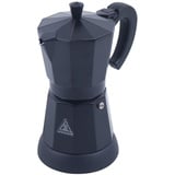 DDZcozy Elektrische Kaffeemaschine 300ml Espressokocher 6 Tassen Mokka Kanne Elektrischer Espresso-Kocher mit Separatem Boden