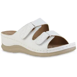 Damen Komfort Sandalen in Weiss