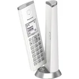 Panasonic Dect Vertical Duo Schnurloses Festnetztelefon Weiß One Size / EU Plug Weiß One Size - Weiß