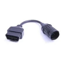 Hex Diagnosegerät GS911 Adapterkabel 10pol Rundstecker auf OBD2
