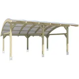 SKANHOLZ Skan Holz Carport Schwaben 648 x 630 cm Natur