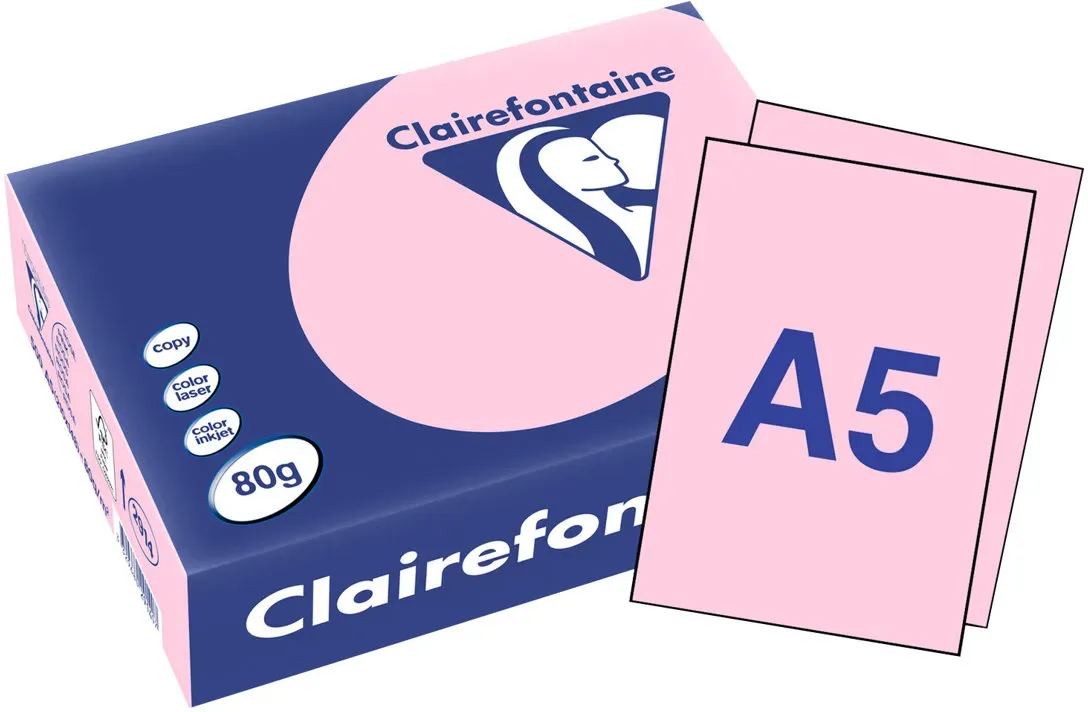 Exacompta Clairefontaine TROPHEE - Pink - A5 (148 x 210 mm)