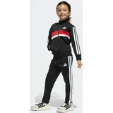 adidas LK 3S TIB TS Trainingsanzug Schwarz/Weiß 122