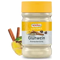 KOTÁNYI Gewürz Glühwein Aromazubereitung - Auch für heißen Tee, Grog & Punsch - Mit Ingwerpulver, Nelken, Zimt & Zucker - Zum Aromatisieren von Kompott und Strudel - Großpackung