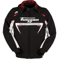 Furygan Sektor Roadster Textiljacke wasserdicht - Schwarz/Weiß/Rot / S