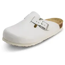 VITAFORM Clog Vollrindleder Weiß 39