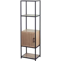 Koopmann International Regal SHADIA Bücherregal 43 x 33 x 153 cm Braun