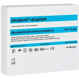 Söhngen Aluderm Aluplast Wundpflaster 10 x 4 cm 10 St.