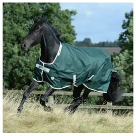 Bucas Green-Line Turnout Pferdedecke 100g 130 cm Grün/Weiß