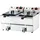 Stalgast Doppel-Fritteuse CATERINA, 2x 10 Liter, mit Ablasshahn 610x510x390 mm (BxTxH), 2x 3 kW 230V