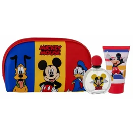 Air-Val Mickey Mouse Eau de Toilette 50 ml + Shower Gel 100 ml + Kosmetiktasche Geschenkset