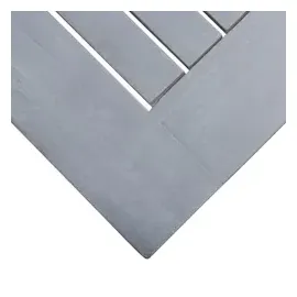 vidaXL Gartentisch 120 x 70 x 75 cm grau klappbar