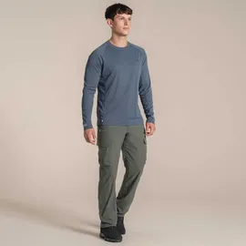 Craghoppers Nosilife Solarshield+ Long Sleeved T-shirt dark pewter
