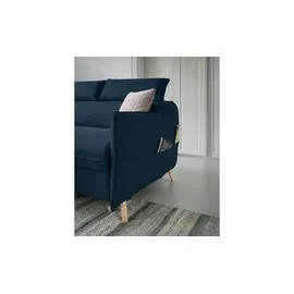 miuform Ecksofa mit Schlaffunktion Sweet Harmony ¦ blau ¦ Maße (cm): B: 228 H: 95