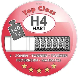 Jockenhöfer Gruppe Boxspringbett »Scarlett mit einer hochwertigen 7-Zonen-Tonnentaschenfederkernmatratze« H3, H3/H4 oder H4, und einem 9cm Kaltschaum-Topper