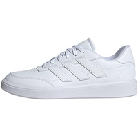 adidas Herren Courtblock Sneaker, FTWR White/FTWR White/FTWR White, 42 EU