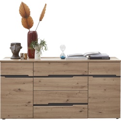 Sideboard INNOSTYLE Sideboards Gr. B/H/T: 165 cm x 82 cm x 44 cm, 4, braun (artisan eiche) Sideboards